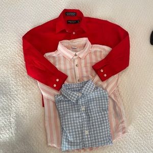 Boys Button Down Bundle 5/6